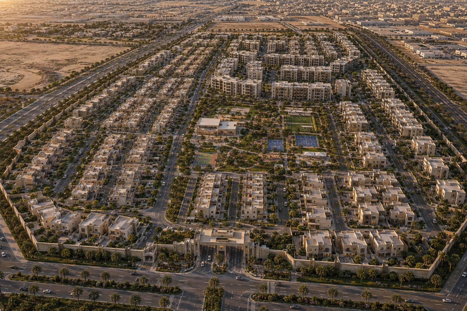 Low Rise Residential Community — Project visual, Al Khobar, Saudi Arabia