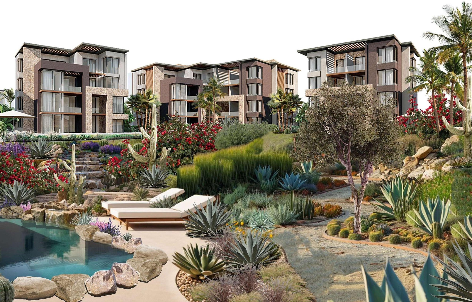 Baywest Valley — منظر المشروع، Somabay، البحر الأحمر، مصر