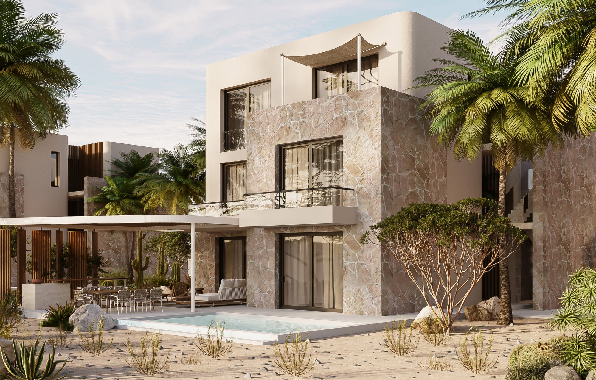 Mazeej — منظر المشروع، Somabay، البحر الأحمر، مصر
