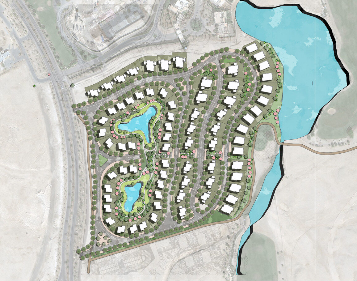 Golf Town — المخطط العام، Somabay، البحر الأحمر، مصر